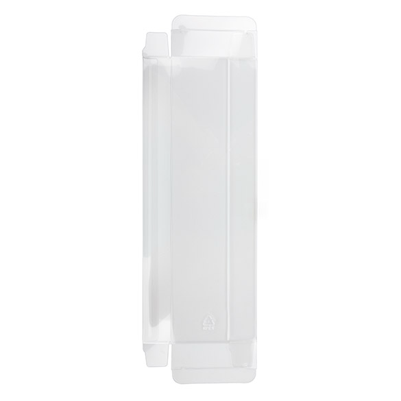 Kristalheldere Dozen rPET 7,6x2,5x25,4cm (25 stuks) [FB301R]