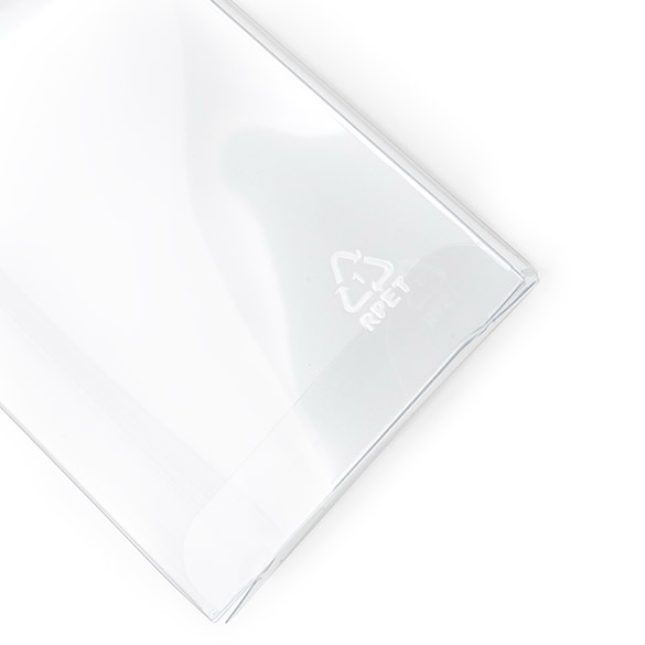 Kristalheldere Dozen rPET 7,6x2,5x25,4cm (25 stuks) [FB301R]