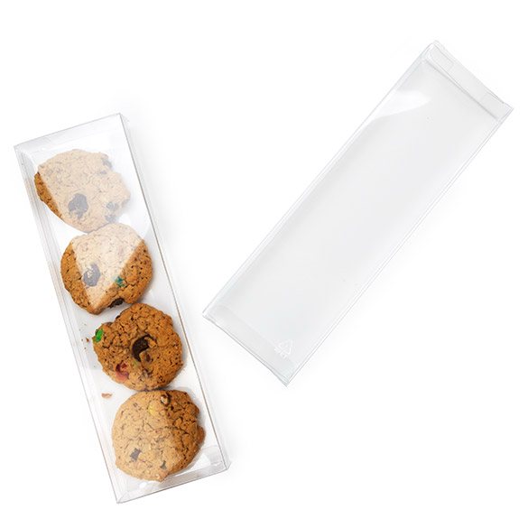 Kristalheldere Dozen rPET 7,6x2,5x25,4cm (25 stuks) [FB301R]