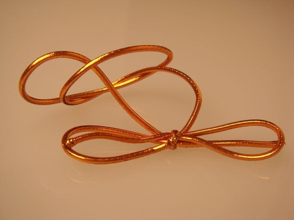 Versierelastiek metallic koper 40,5cm (50 stuks) [16MC]
