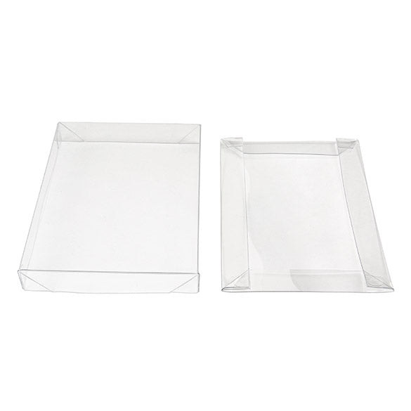 Deksel vouwbaar Kristalhelder 9,7x1,7x13,8cm (25 stuks) [BT10]