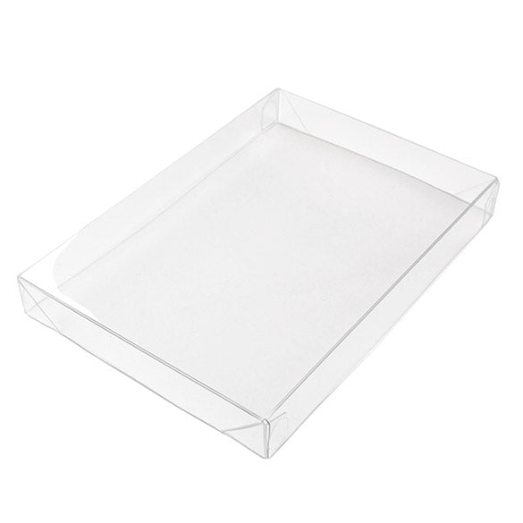 Couvercle pliant à transparence cristalline 9,7 x 1,7 x 13,8cm (25 Pièces) [BT10]