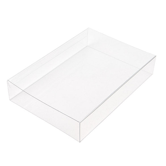 Couvercle à glisser transparence cristalline 9.7 x 2.7 x 13.7cm (25 Pièces) [SC31]