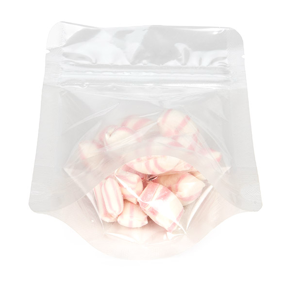 Doypack Transparent 9,5x5,7x15,7cm | 57g (100 pièces) [ZBG35]