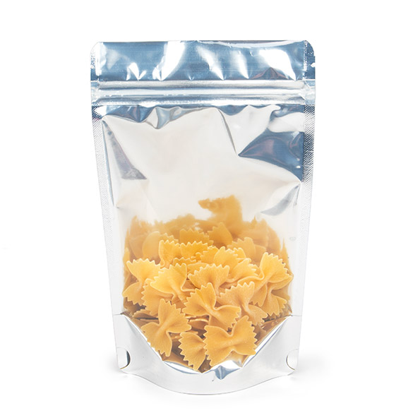 Doypack avec le dos doré 13x7.9x20.6cm | 113g (100 pièces) [ZBGG3]