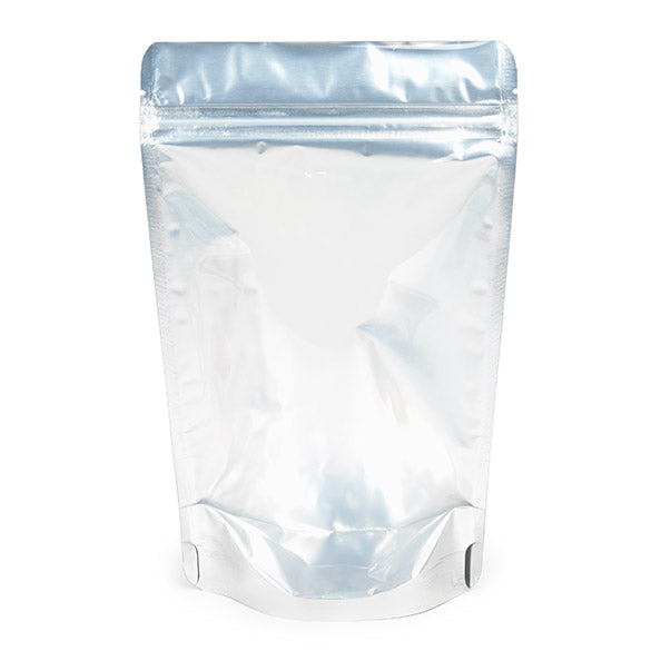 Doypack Argenté 14.6x7.9x23cm | 170g (100 pièces) [ZBGS58]