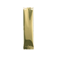 Plastic Bags Gold 7.5x20.3cm Metallised and Sealable
