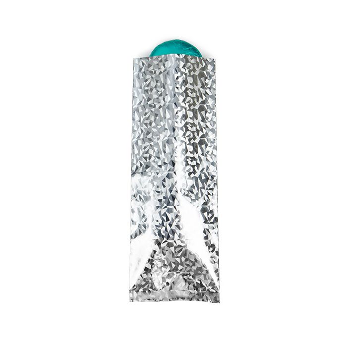 Plastiek Zakken Holografisch Kristal 7,6x20,3 cm Sealbaar d.m.v warmte (25 stuks) [SVP38HI]