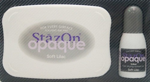 Ink Pads Stazon + Refill Soft lilac (1 pc)
