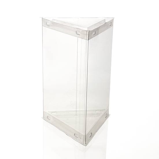 Crystal Clear Pop-Up Tube 10.2 x 7.8 x 15.2cm (25 pcs)
