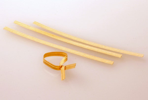 Bindstrips 10,2x0,4cm Kraft papier (1000 stuks) [TT4KR]
