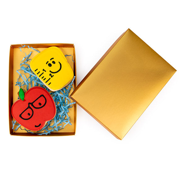 Kartonnen Doosjes goud 13,7x2,5x19,1cm (25 stuks) [GD15]