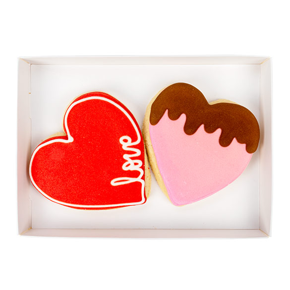 Petite boite en carton blanche 13.7 x 2.5 x 19.1cm (25 pièces) [wh15]