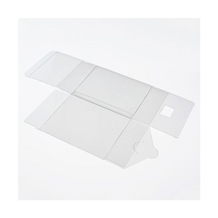 Boîtier cadeau à transparence cristalline 10.2 x 10.2 x 12.7cm (50 Pièces) [VB304]