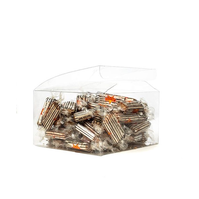 Plastiek Doosjes 12,7x12,7x7,6cm Kristalhelder (50 stuks) [VB307]