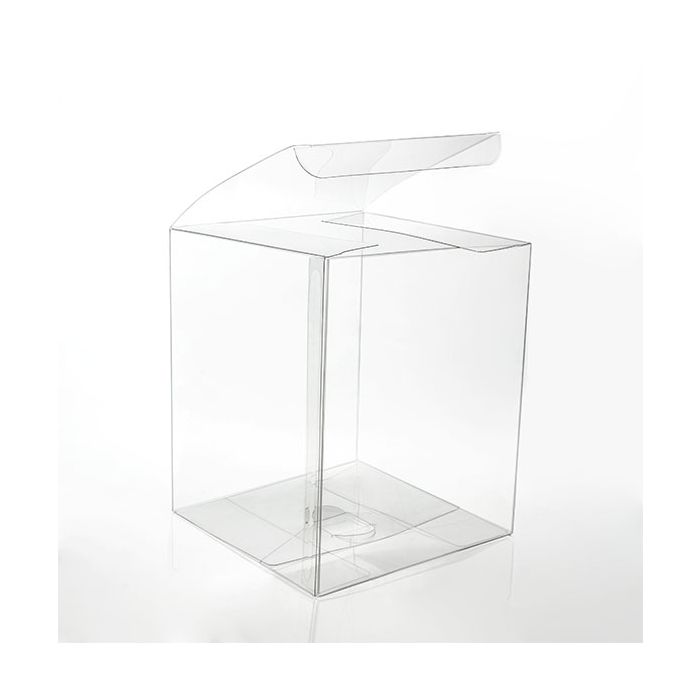 Boîtier cadeau à transparence cristalline 12.7 x 12.7 x 15.2cm (50 Pièces) [VB309]