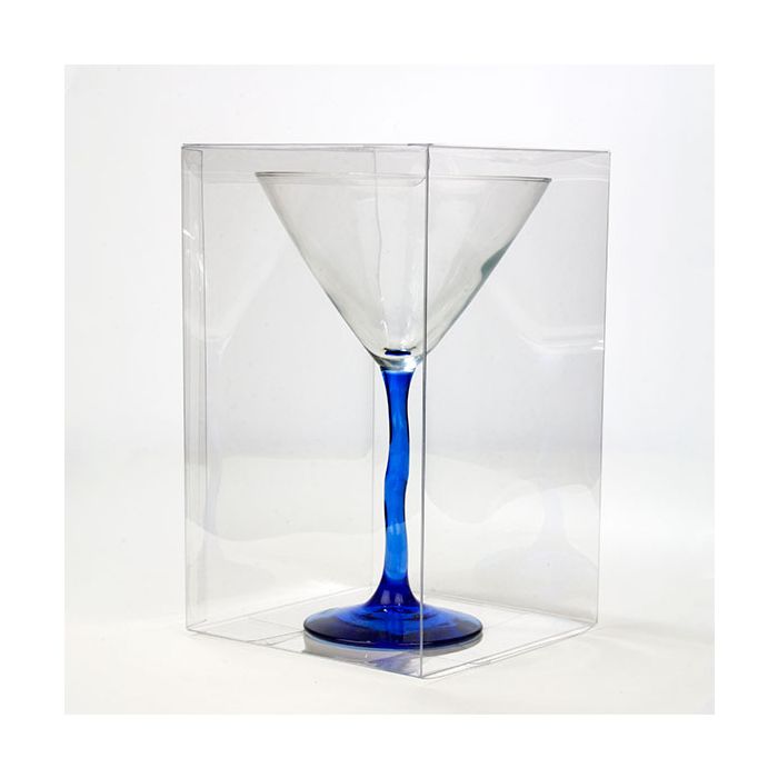 Plastiek Doosjes 12,7x12,7x20,3cm Kristalhelder (50 stuks) [VB310]