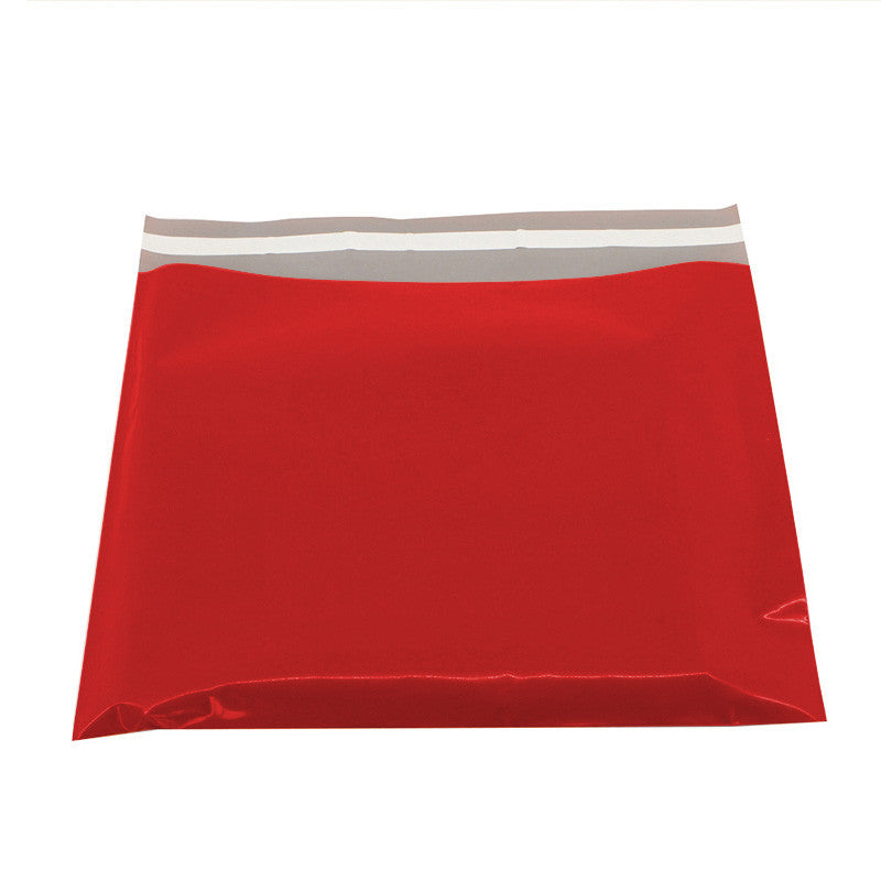Plastiek Verzendzakken 40x30 cm Rood (250 st.) [FP-VZQ015]