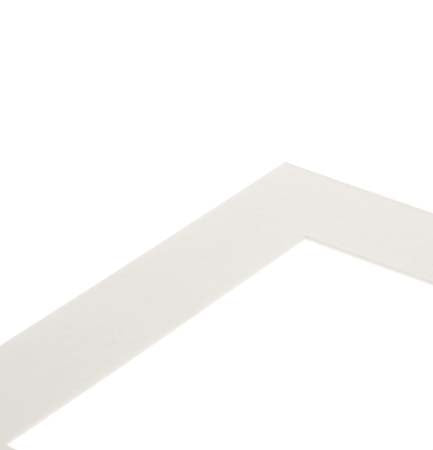 Passepartout superwit 19,4x24,5cm venster - buitenmaat 27,9x35,6cm (10 stuks) [MS20088]
