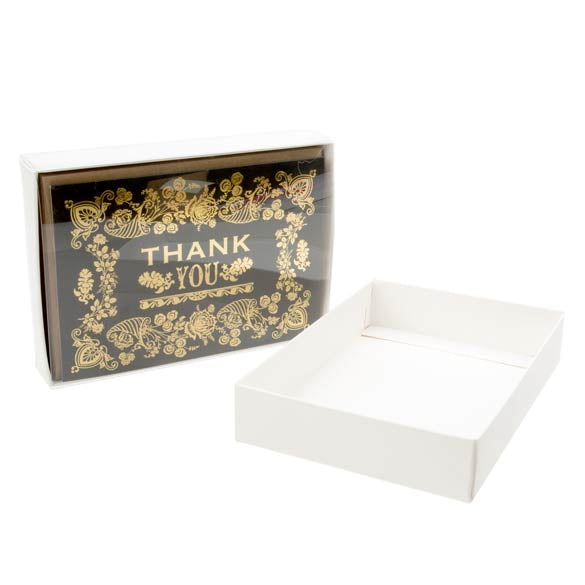 Petite boite en carton blanche 9.5 x 2.5 x 13.7cm (25 pièces) [wh31]