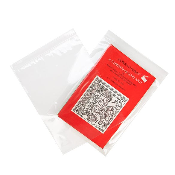 Gripzakken 23x30,5cm Kristalhelder PP 75 Micron (100 stuks) [Z3C912]