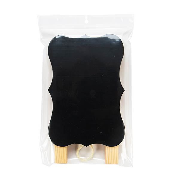Sachet zip à transparence cristalline 75 microns avec trou pour suspension 15,2x22,9cm (100 pièces) [Z3R69]