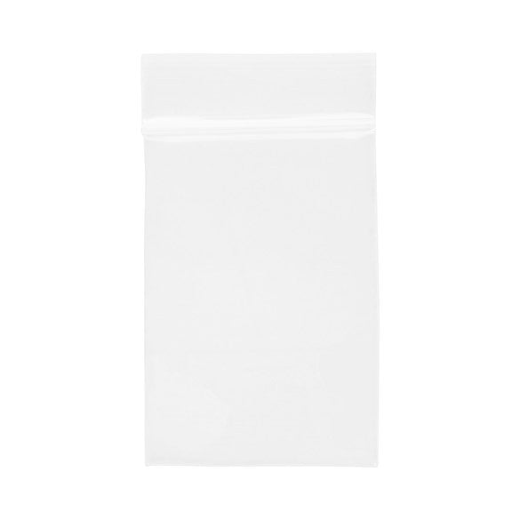 Sachet zip à transparence cristalline 100 microns 5,1x7,6cm (100 pièces) [Z4C23]