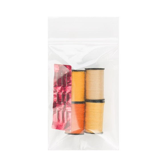 Sachet zip à transparence cristalline 100 microns 5,1x7,6cm (100 pièces) [Z4C23]