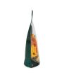 Doypack Transparent/Paillettes Vert 13x7,9x20,6cm (100 pièces) [ZBG3GLGR]