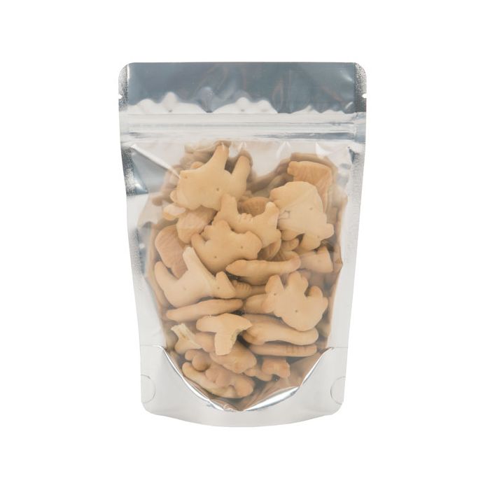 Doypack avec dos Noir 13x8x20.5cm | 113g (100 pièces) [ZBGB3]