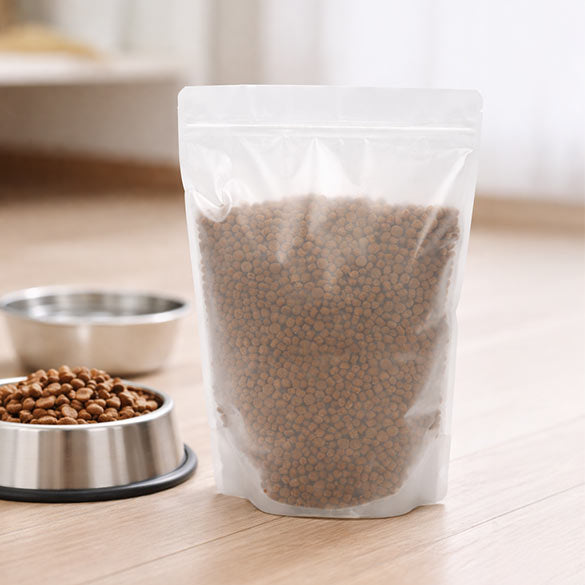 Doypack glacé avec Zip 229x121x343 mm | 907g (100 pièces) [ZBGF6]