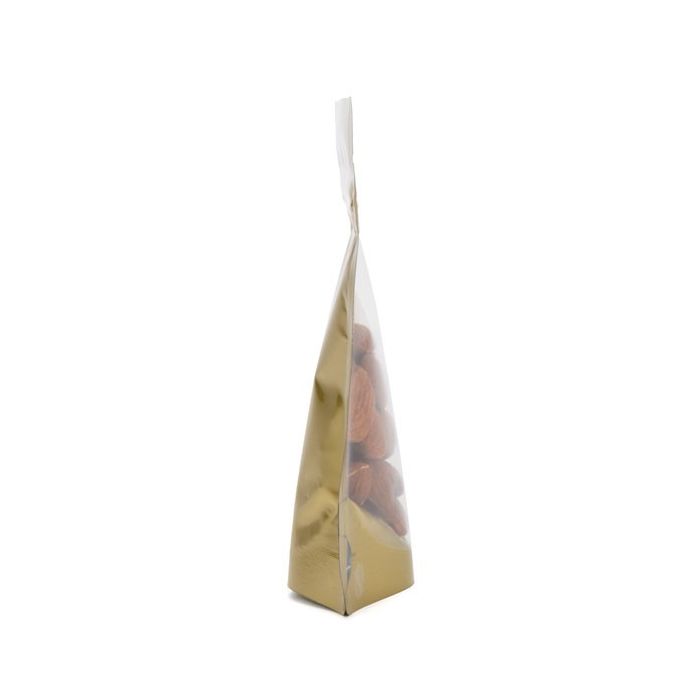 Doypack avec dos Or 12x7.5x18.5cm | 114g (100 pièces) [ZBGGC46]