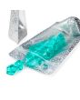 Stazakken Transparant/Holografisch Ijs 13x7,9x20,6 cm met Ophanggat (25 stuks) [ZBGHI3C]