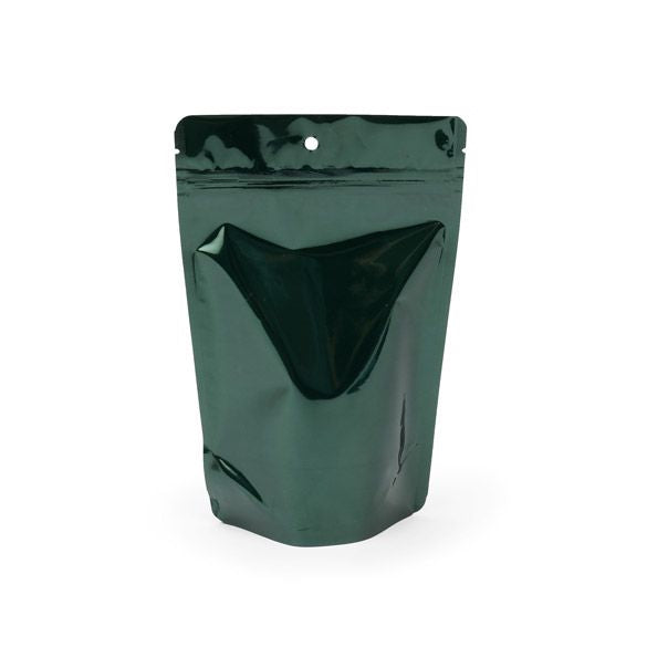 Doypack Vert chasseur 13x7.9x20.6cm (100 pièces) [ZBGM3HG]