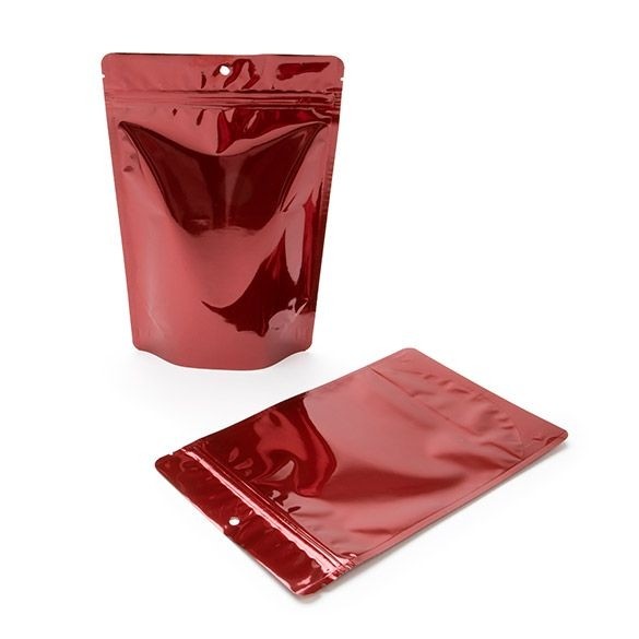 Stand Up Pouches Red 15x9x23.2cm | 312 grams with hang hole