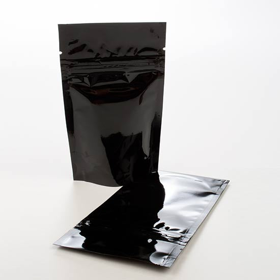 Doypack Noir Métallisé 21x8.9x29.2cm | 510g (100 pièces) [ZBGM5B]