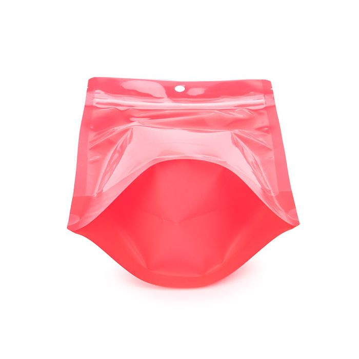 Doypack Transparent/Rose Fluo 14,9x8,9x23,2cm (100 pièces) [ZBGN7W]