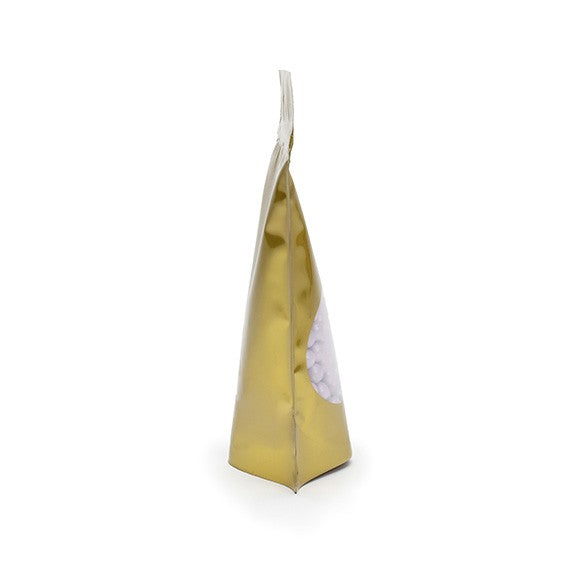 Stazakken Goud met ovaal Venster 13x7x20,5cm | 113 gram (100 stuks) [ZBGO3G]