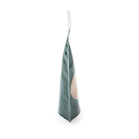 Stazakken Groen met ovaal Venster 13x7x20,5cm | 113 gram (100 stuks) [ZBGO3HG]