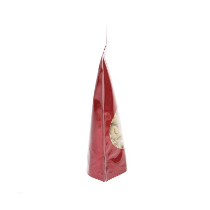 Stazakken Rood met ovaal Venster 15x9x23,2cm | 312 gram (100 stuks) [ZBGO7R]