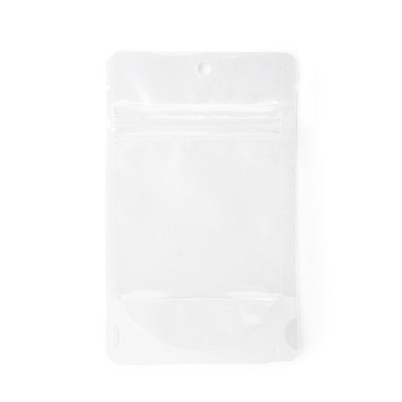 Doypack papier de riz Blanc 8x5x13cm | 28g (100 pièces) [ZBGR1WC]