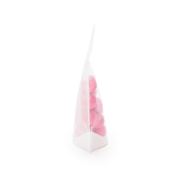 Stazakken Rijstpapier Transparant/Wit 11,9x7,6x18,4cm | 114 gram (100 stuks) [ZBGR46WC]