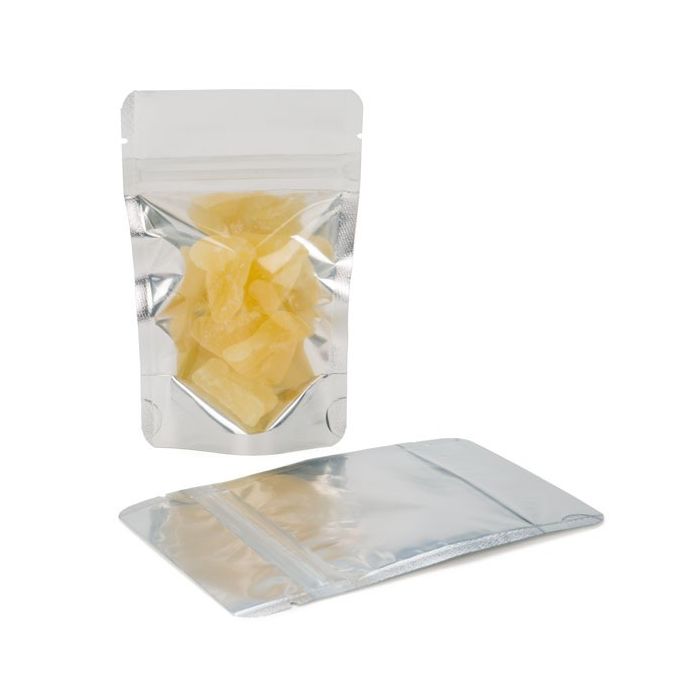 Doypack avec dos Blanc 11.9x7.4x18.4 cm | 114g (100 pièces) [ZBGW46]