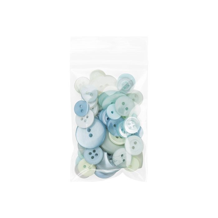 Sachet zip à transparence cristalline 5x7,5 cm (100 pièces) [ZC23]