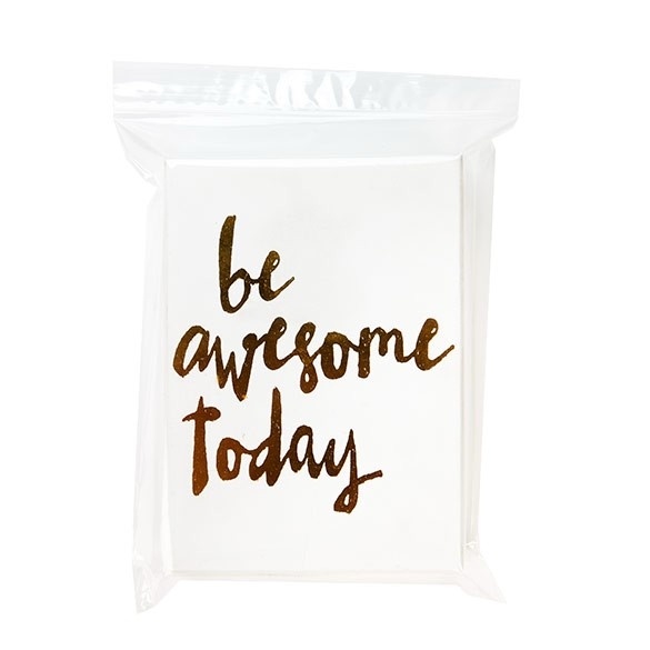 Sachet zip à transparence cristalline avec trou d'aération 17,8x22,9cm (100 pièces) [ZC79V]