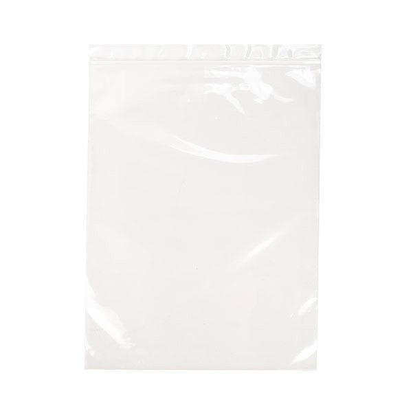 Sachet zip à transparence cristalline avec trou d'aération 22,9x30,5cm (100 pièces) [ZC912V]