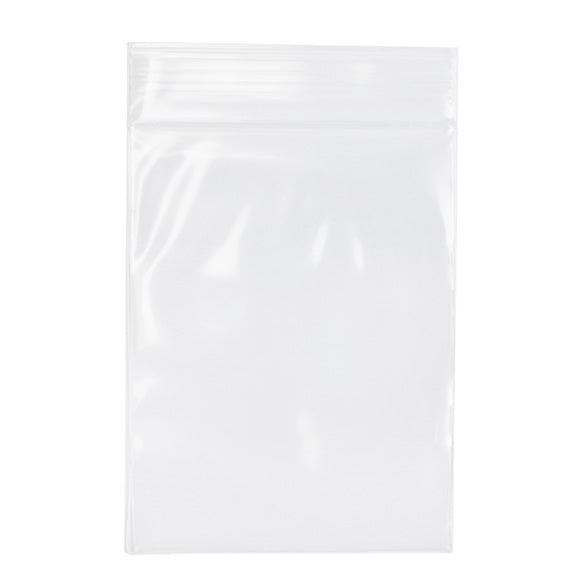Sachet zip transparent en PE-BD 7,6x10,2cm (100 pièces) [4PE34]