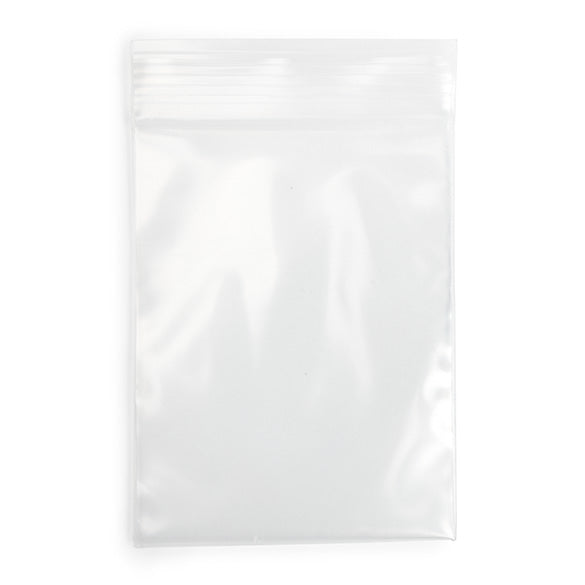 Sachet zip transparent en PE-BD 7,6x10,2cm (100 pièces) [6PE34]