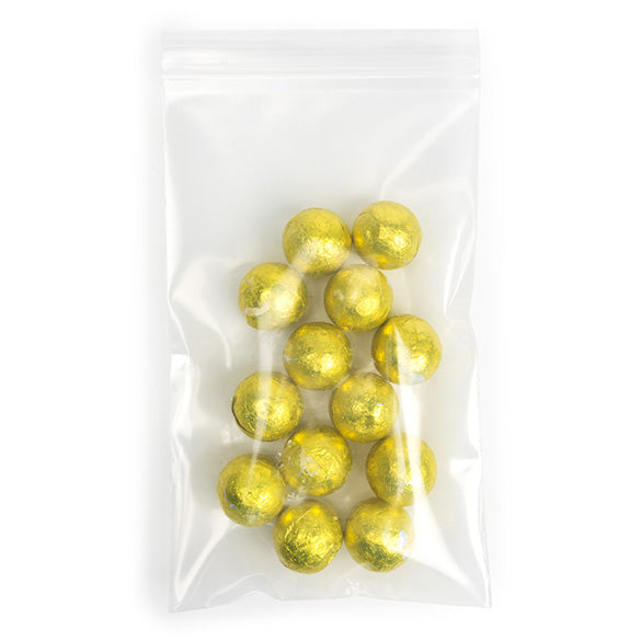 Sachet zip transparent en PE-BD 12,7x20,3cm (100 pièces) [6PE58]