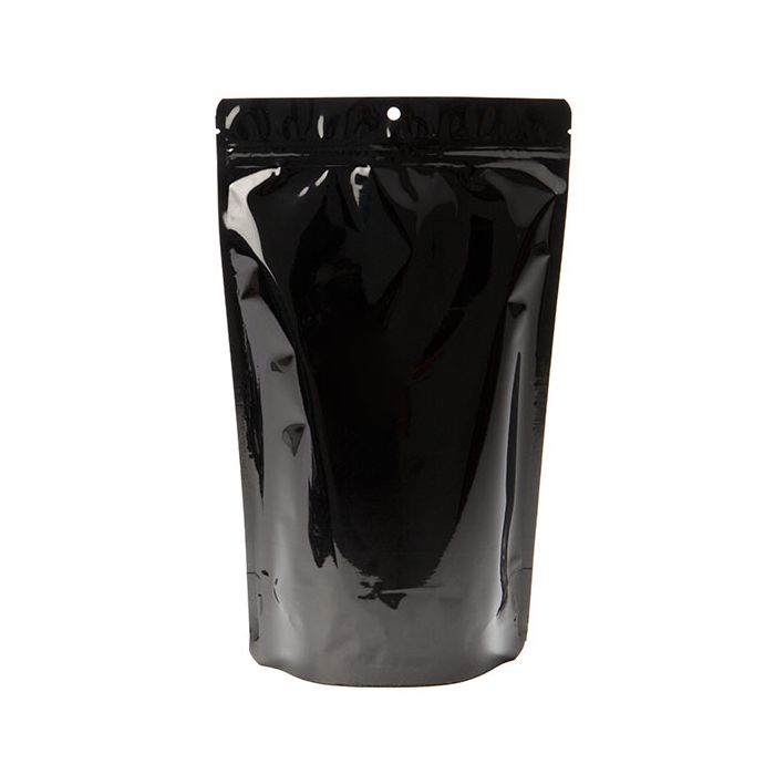 Stand Up Pouches Black 17,1x8,9x28,6cm With Hanghole